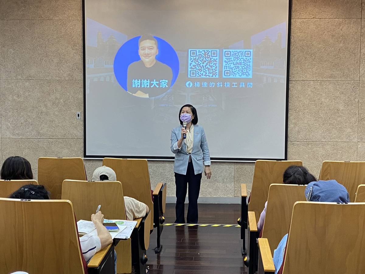 國臺圖曹翠英館長致詞 (國臺圖提供)
