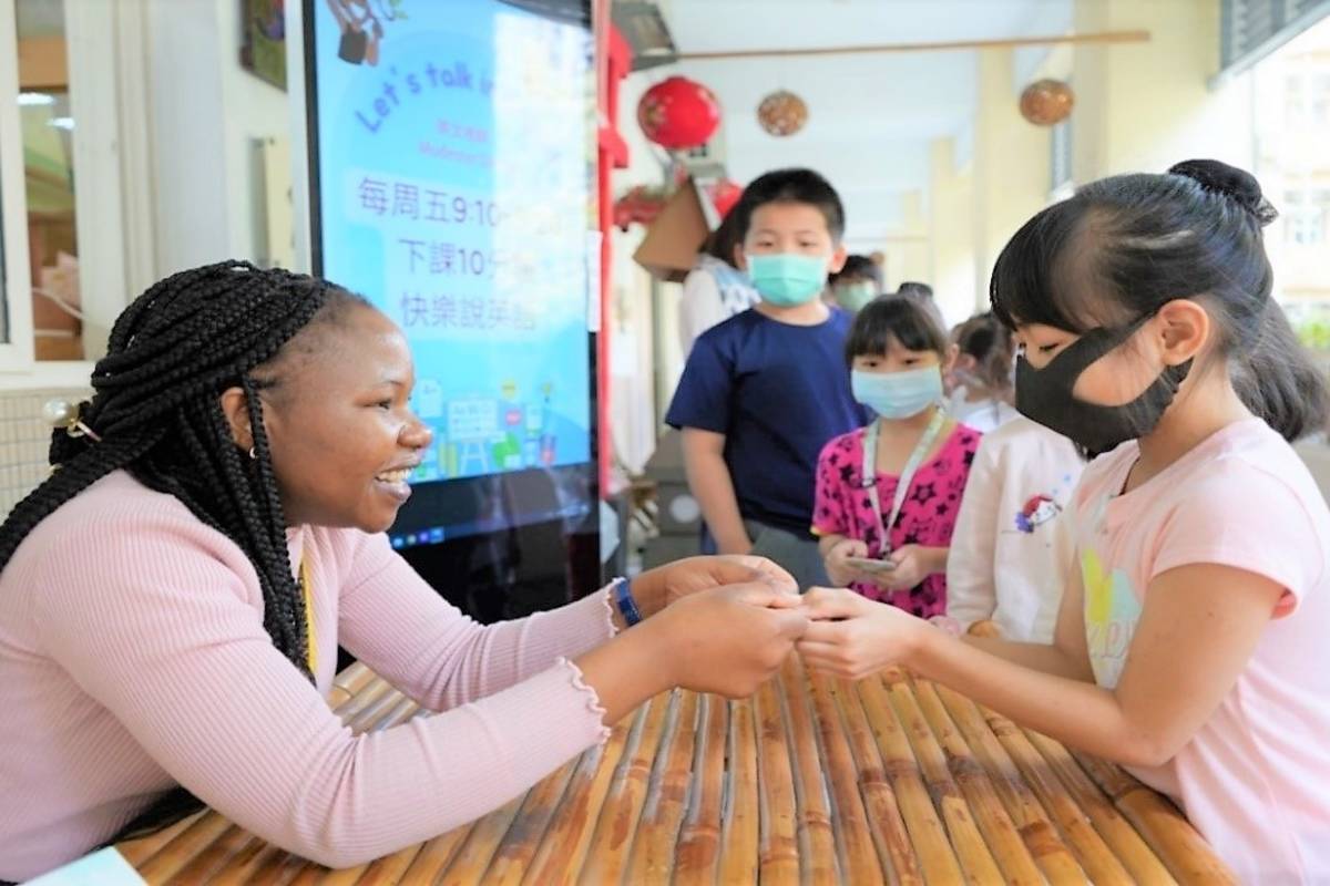 大橋國小下課10分鐘快樂說英語主題活動