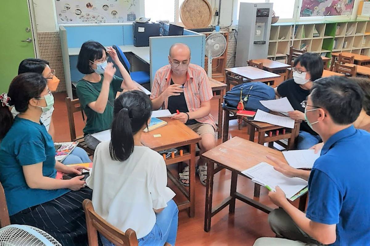 大橋國小Co-teaching 中外師共同備課活動