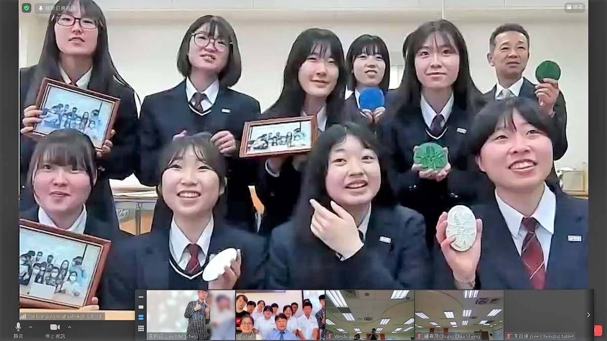 日本青森縣三本木農業惠拓高校學生分享在地文化