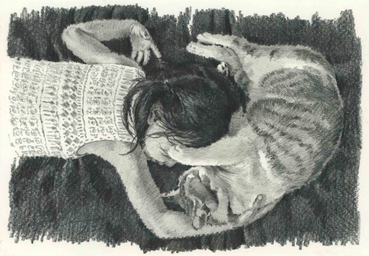 陳傳根作品《沉睡無我》