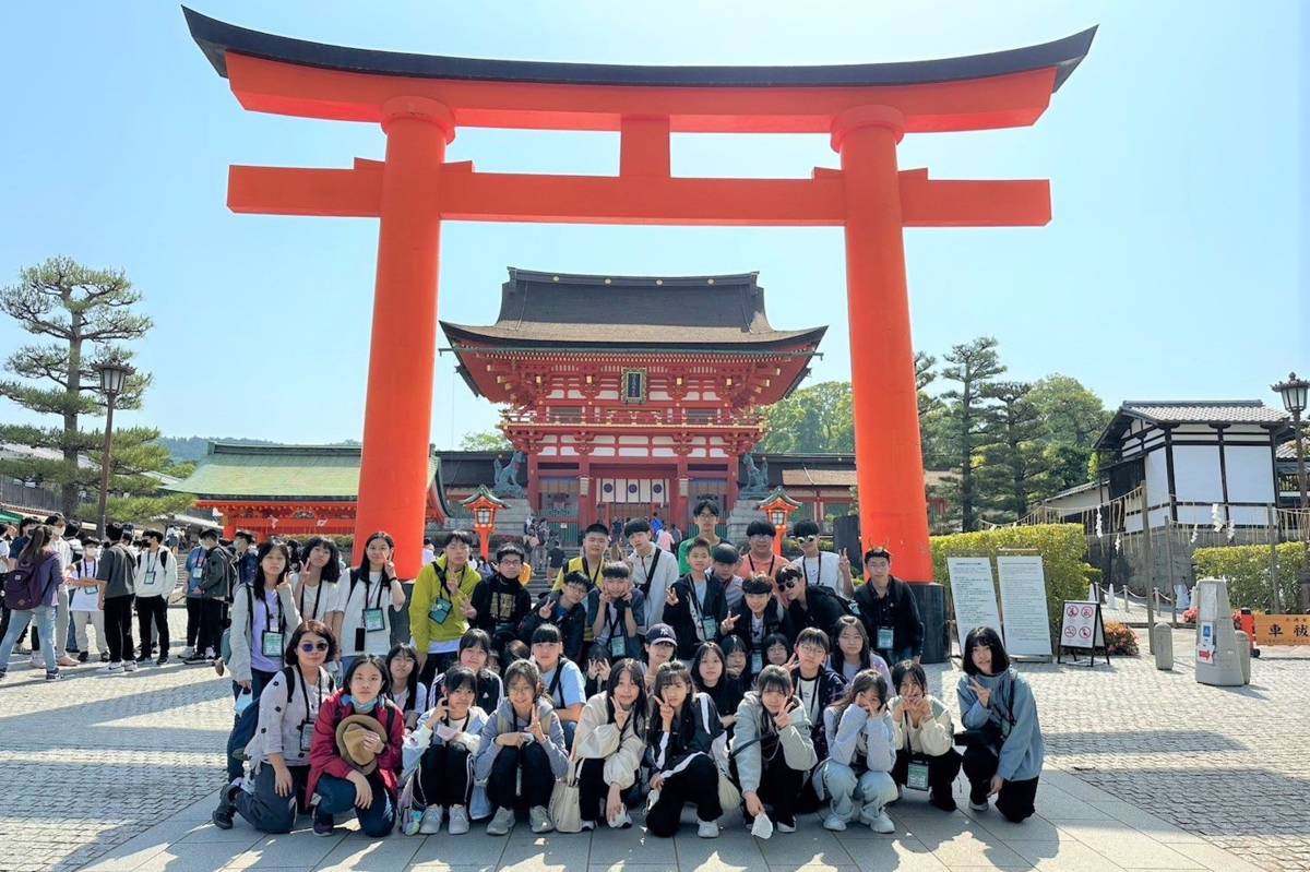 靜修中學日本教育旅行，參觀知名景點