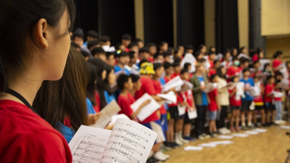 善耕365音樂計畫，讓孩子透過合唱得到希望與自信。