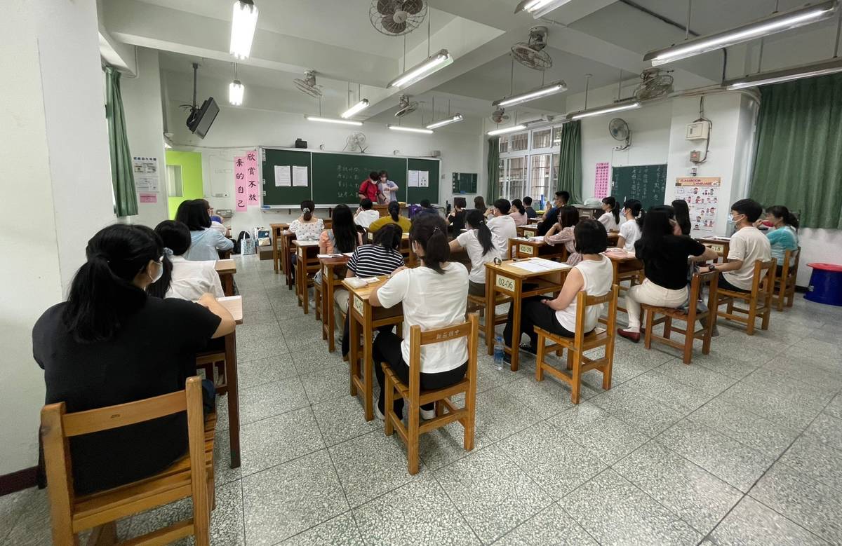 考生應試場景