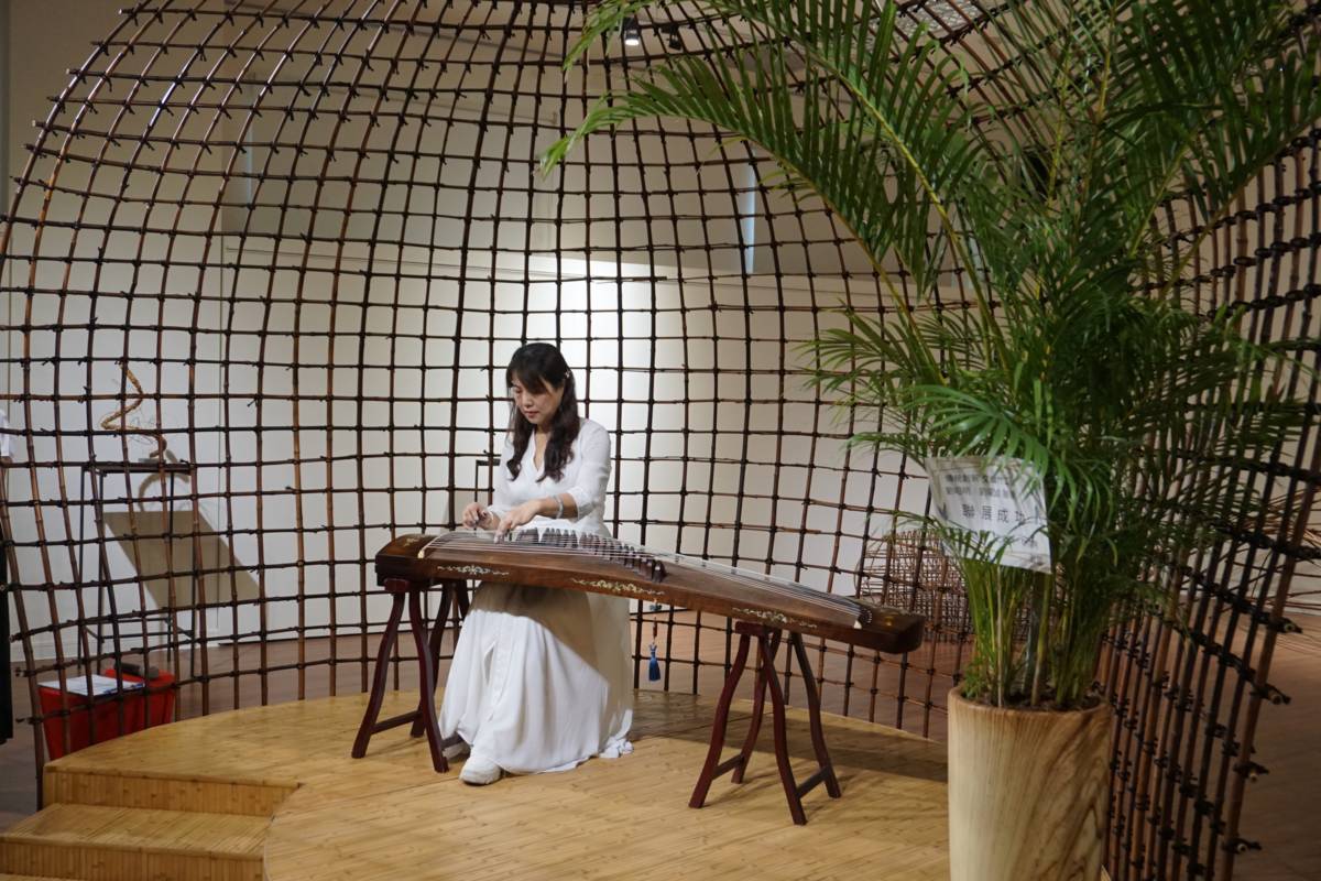 劉昭明、劉曜誠竹工藝聯展今日開幕（圖源：虎科大）