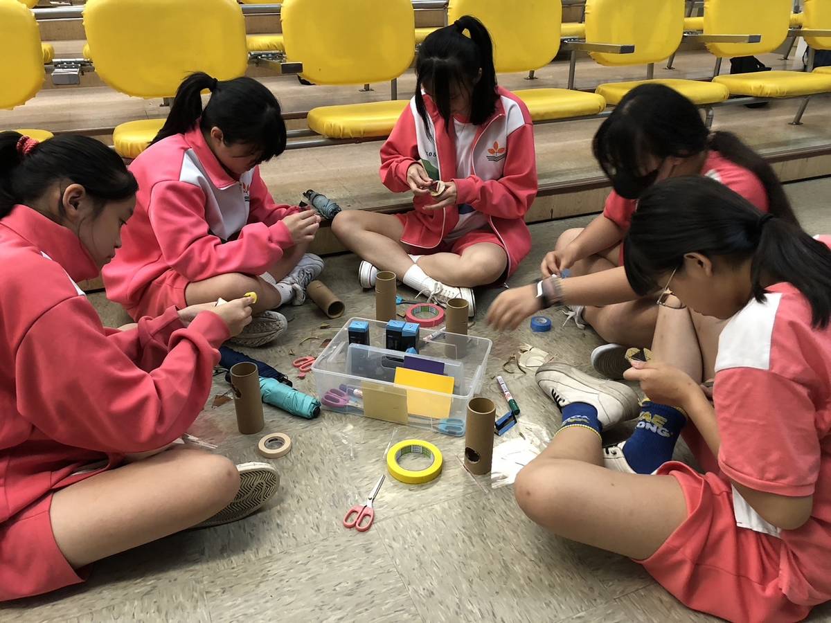 國中生到朱銘美術館體驗藝術創作