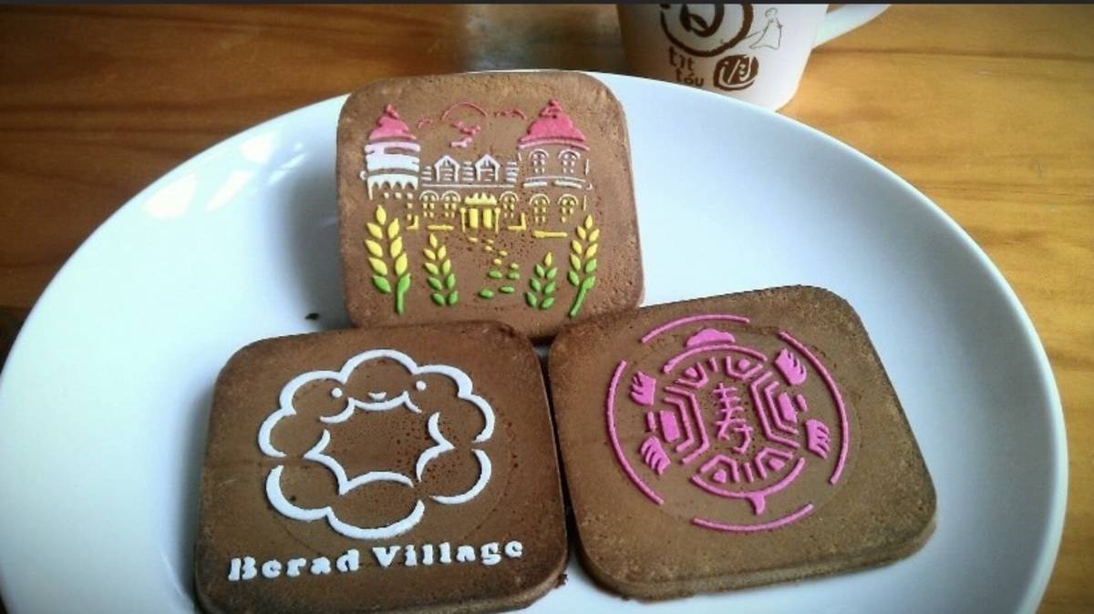 小林煎餅目前也發展出客製化的圖案(圖片來源：小林煎餅提供)