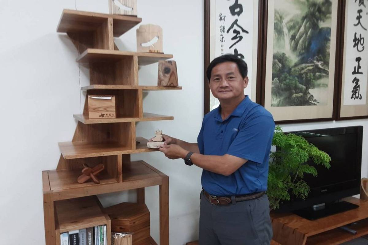 南投林管處處長李政賢極力提升山村綠色經濟。