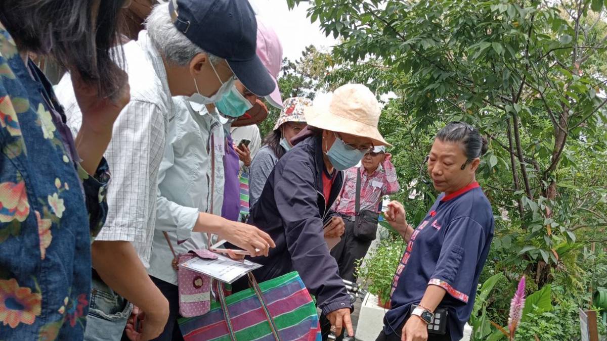 單日職場體驗工作坊學員參訪野菜農園