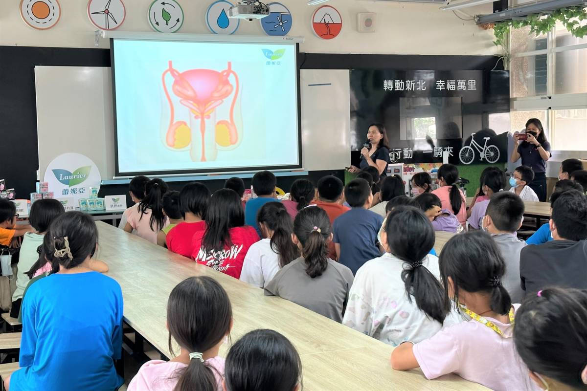 花王辦理偏鄉學校月經教育宣導活動