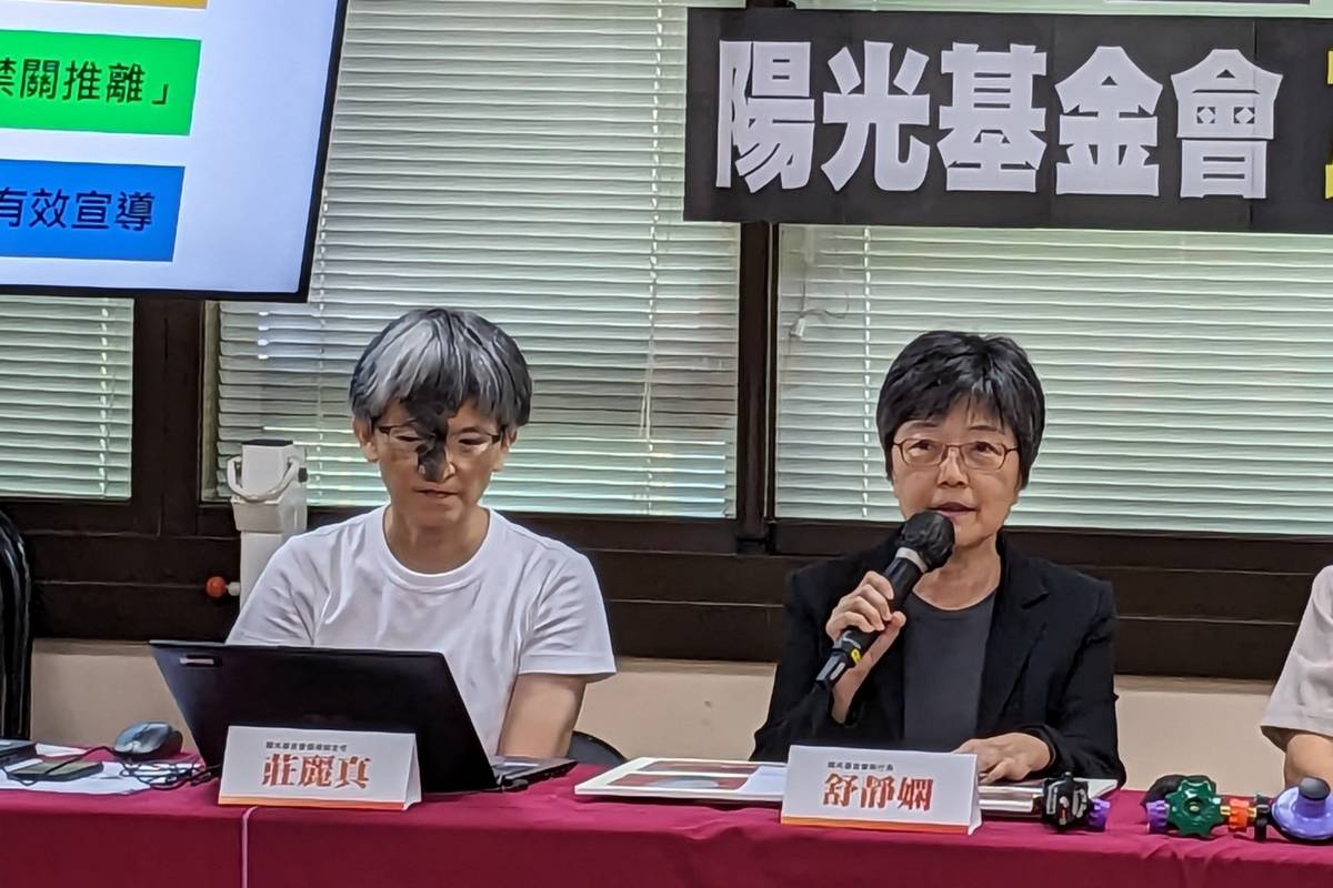 陽光基金會執行長舒靜嫻呼籲政府應該加強瓦斯安全預防措施以及有效宣導