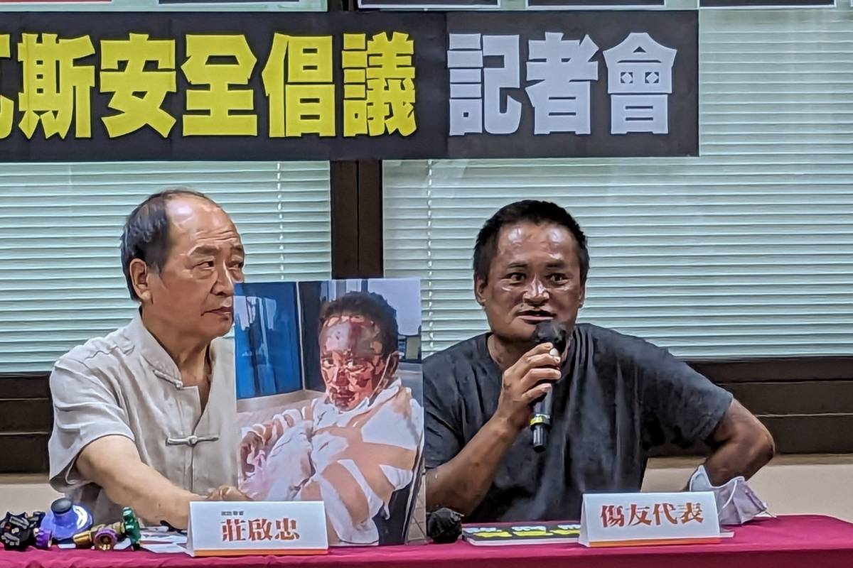 因瓦斯氣爆而受傷的王先生身上有60%的二度燒傷，重返職場工作卻因燒傷外觀而處處碰壁