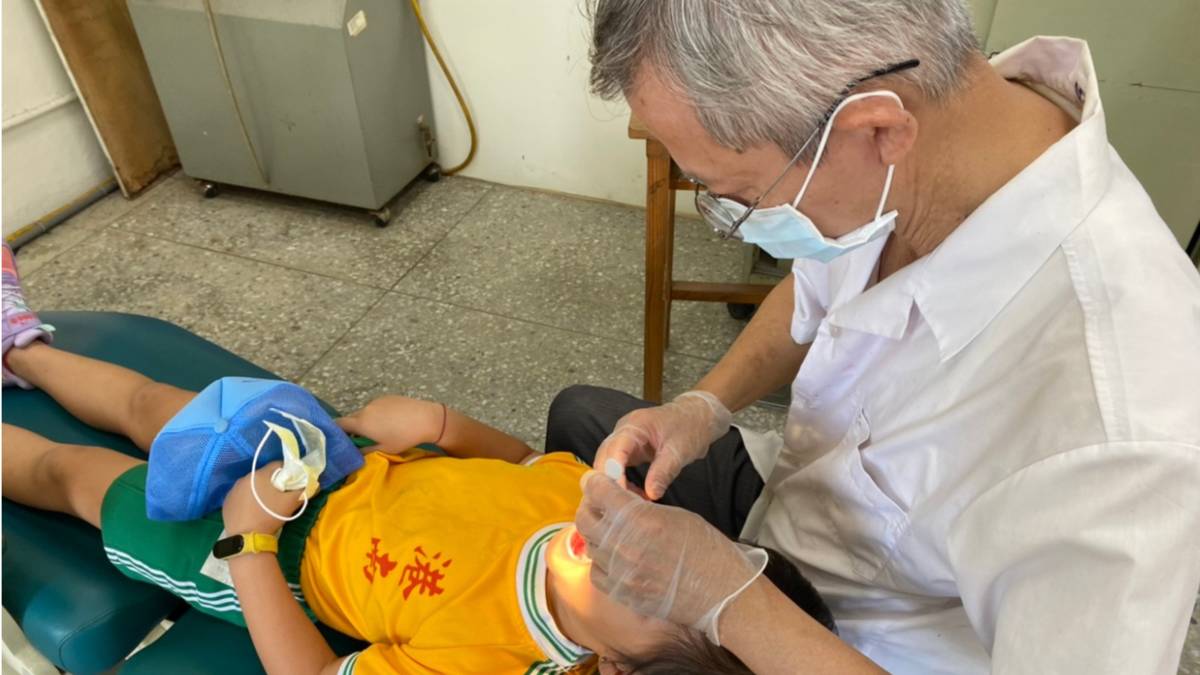 110學年度口腔保健優良學校-新竹市香山區港南國小-定期校牙醫口腔檢查日