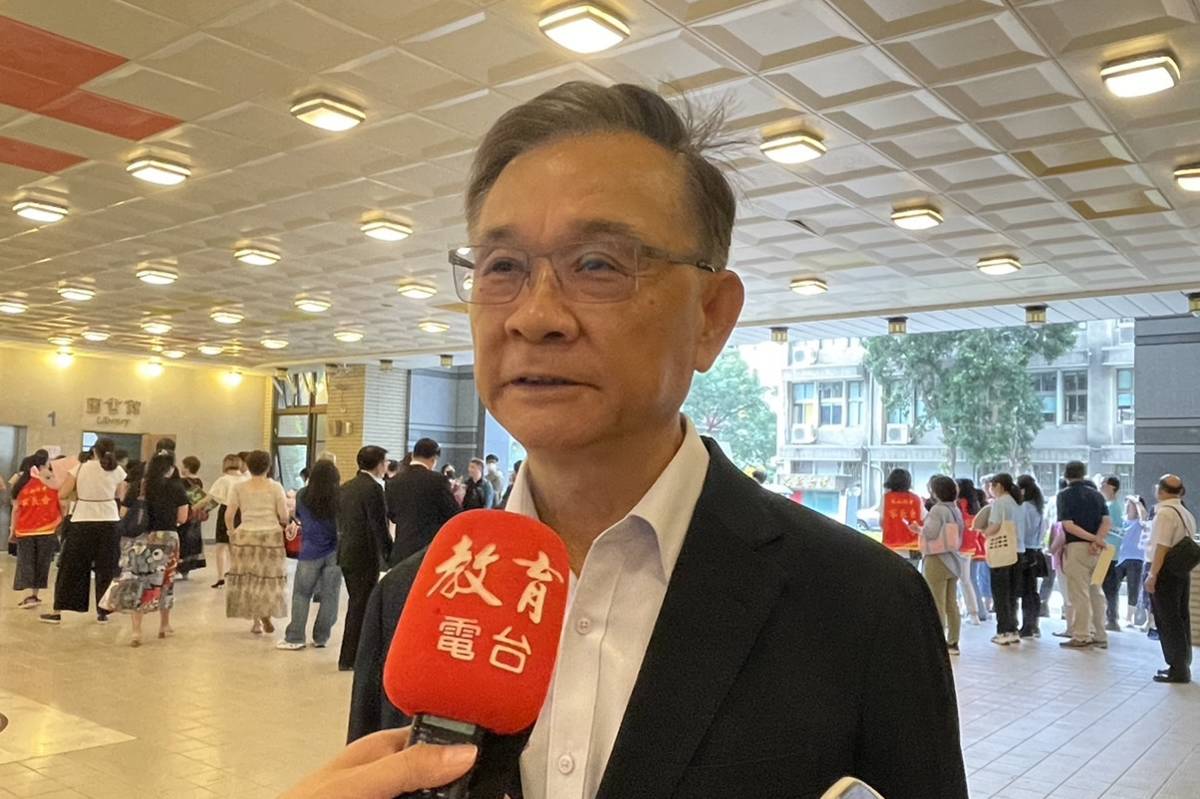 教育局湯志民局長期許新任校長們能莫忘初衷，勇於突破和承擔