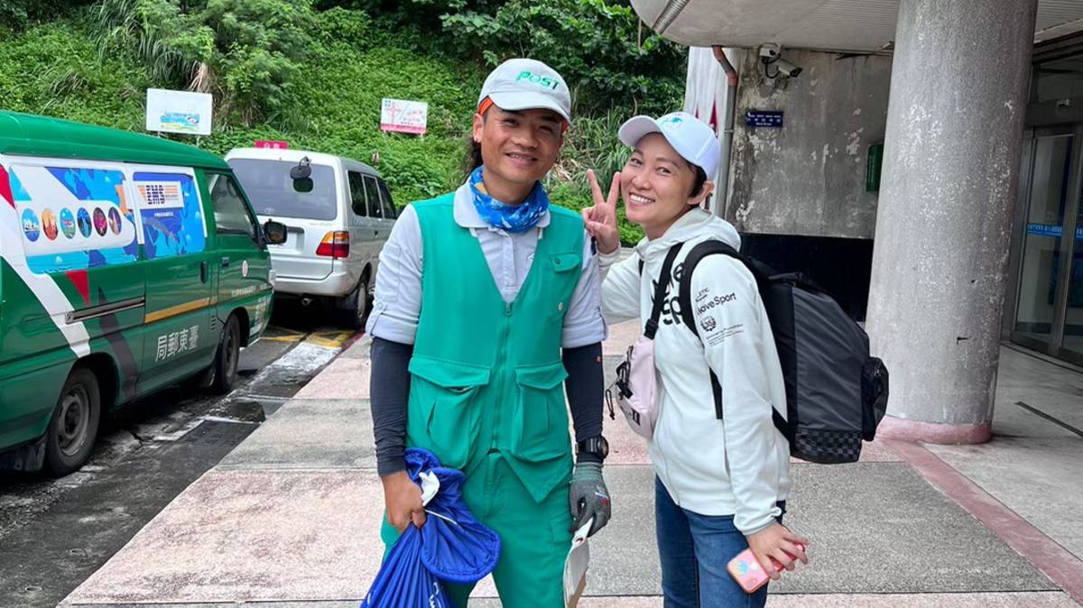 回程在機場又見面 ， 謝謝 Laiyu 偉駿 