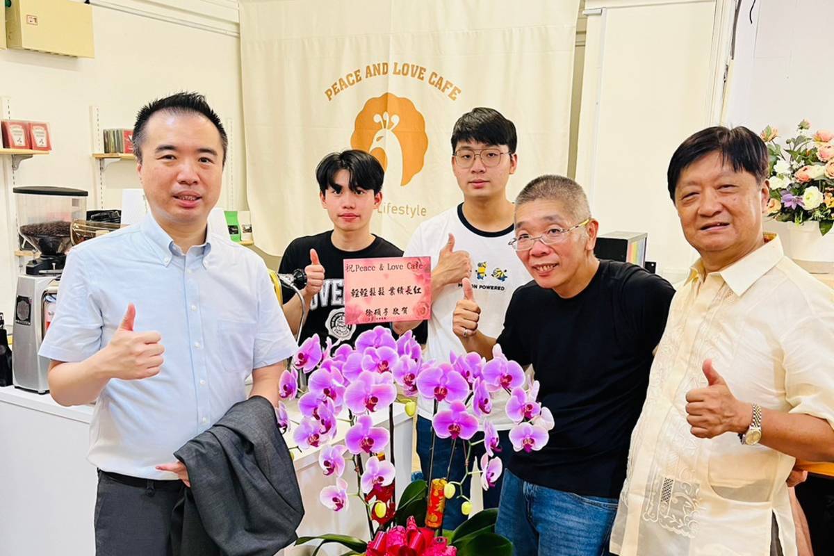 南大學生經營咖啡攤車