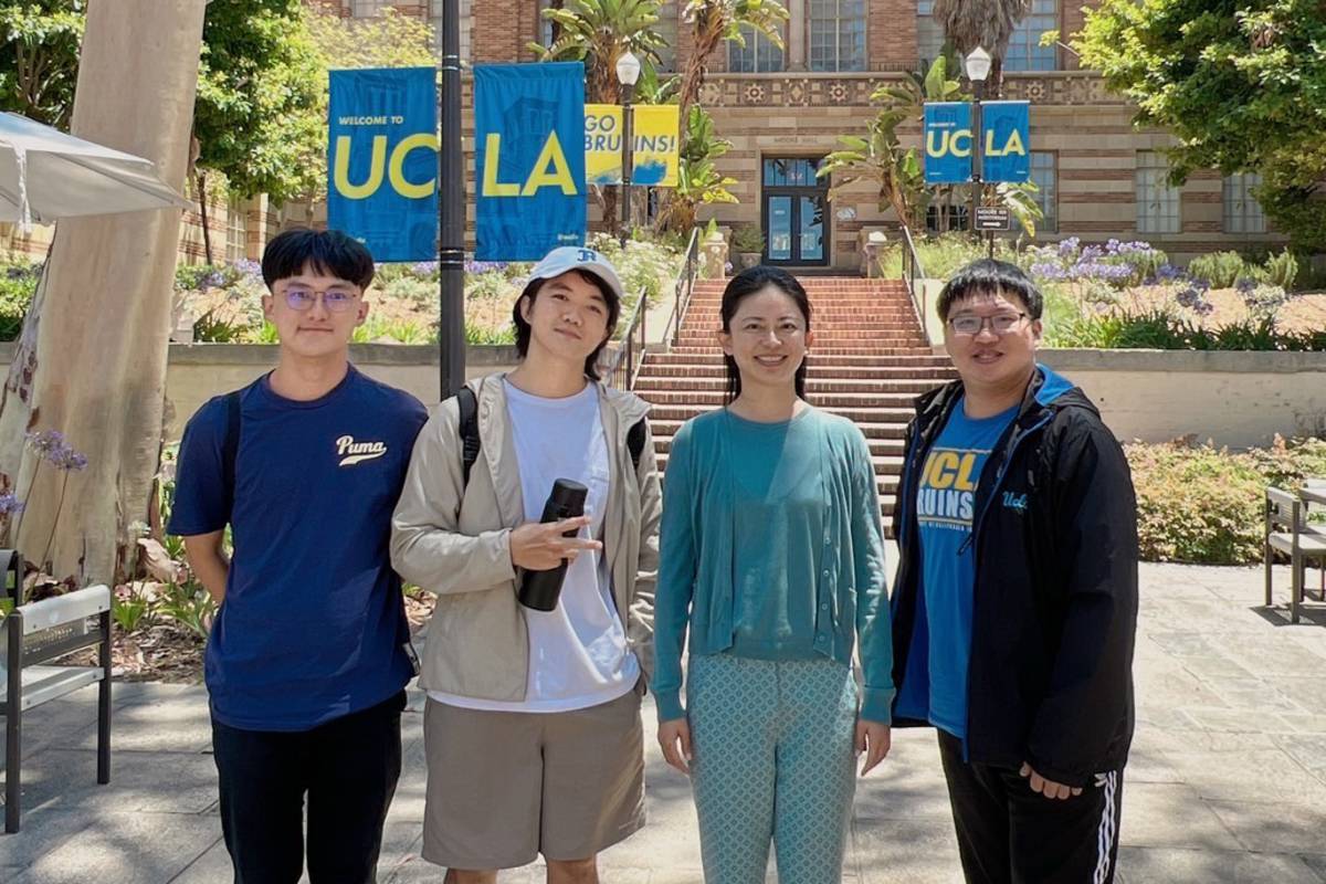 中山大學師生於UCLA