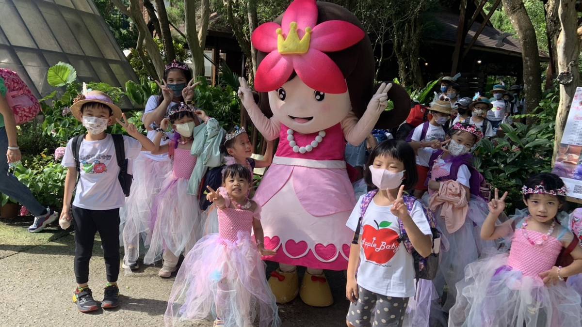 安妮公主花園舉行一日公主體驗活動(圖片來源：林昌民提供)