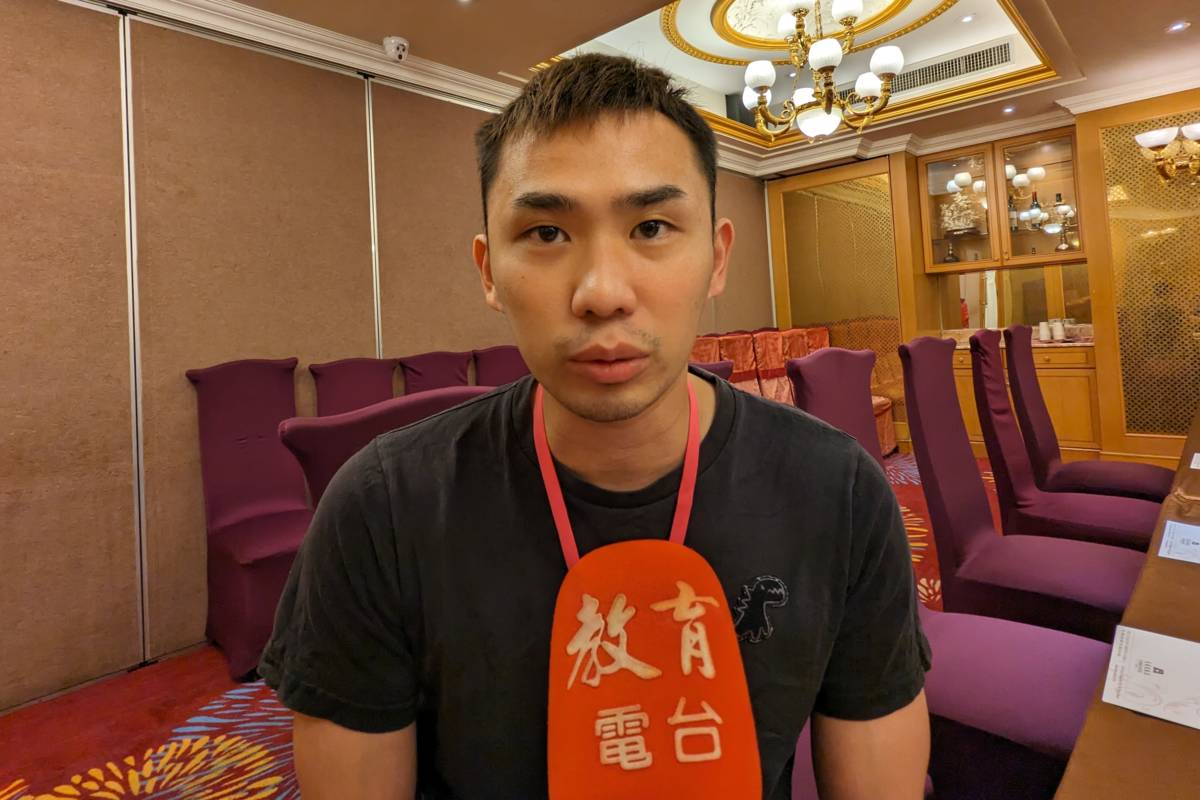 2015年總統教育獎獲獎者曾琮諭分享自身的求學歷程與資源整合經驗