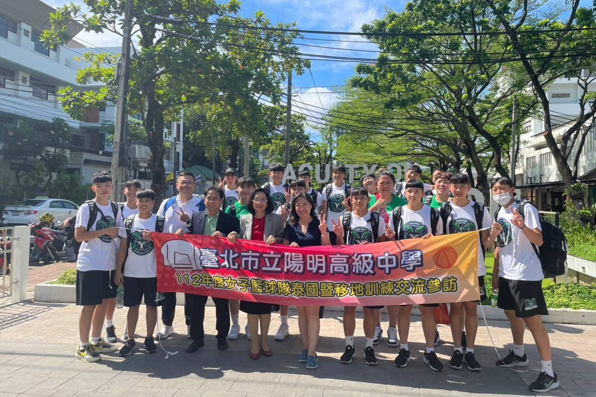 陽明高中表示，這次赴泰交流，提供學生難得的國際體驗
