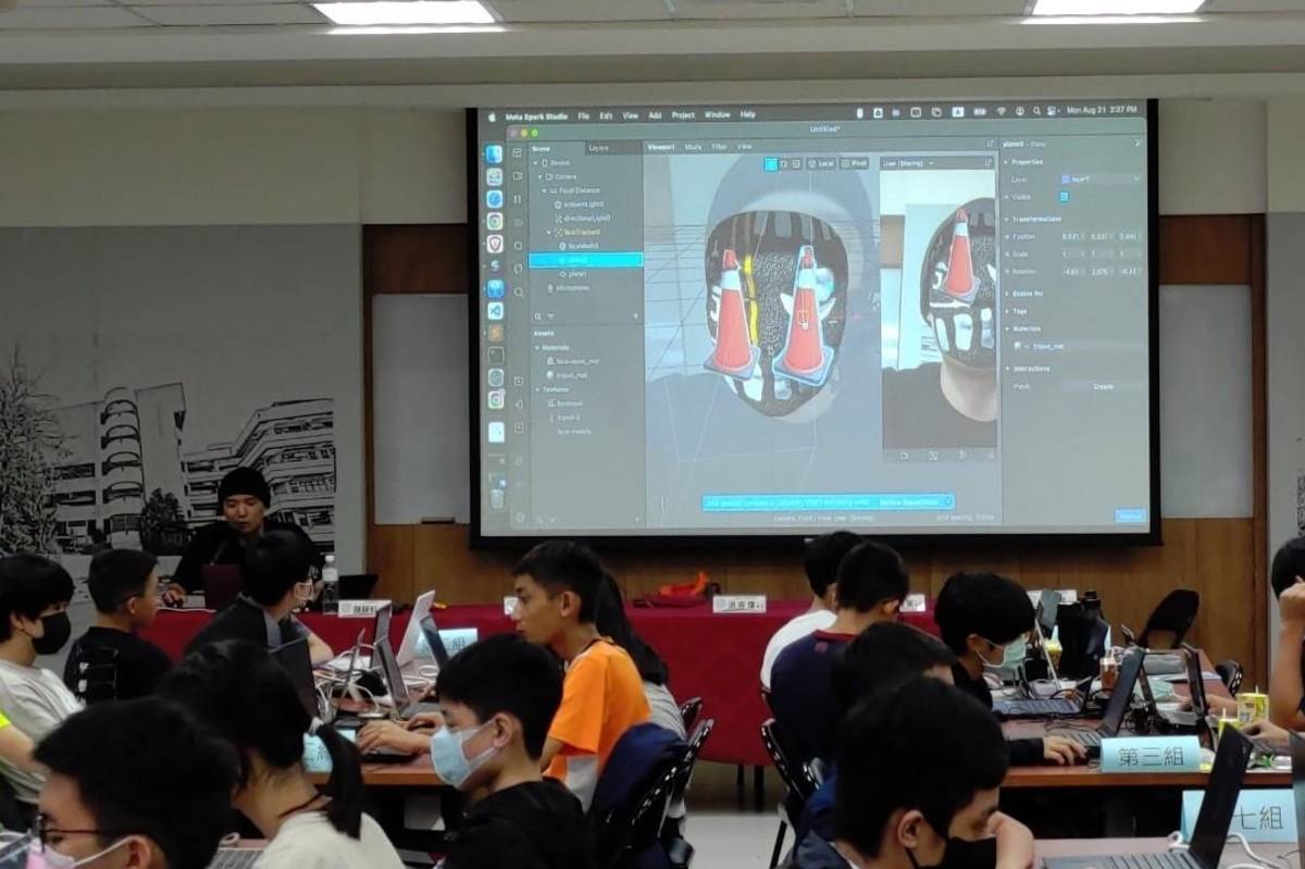 營隊課程有助於提升學生對新型態數位科技的感受與知能