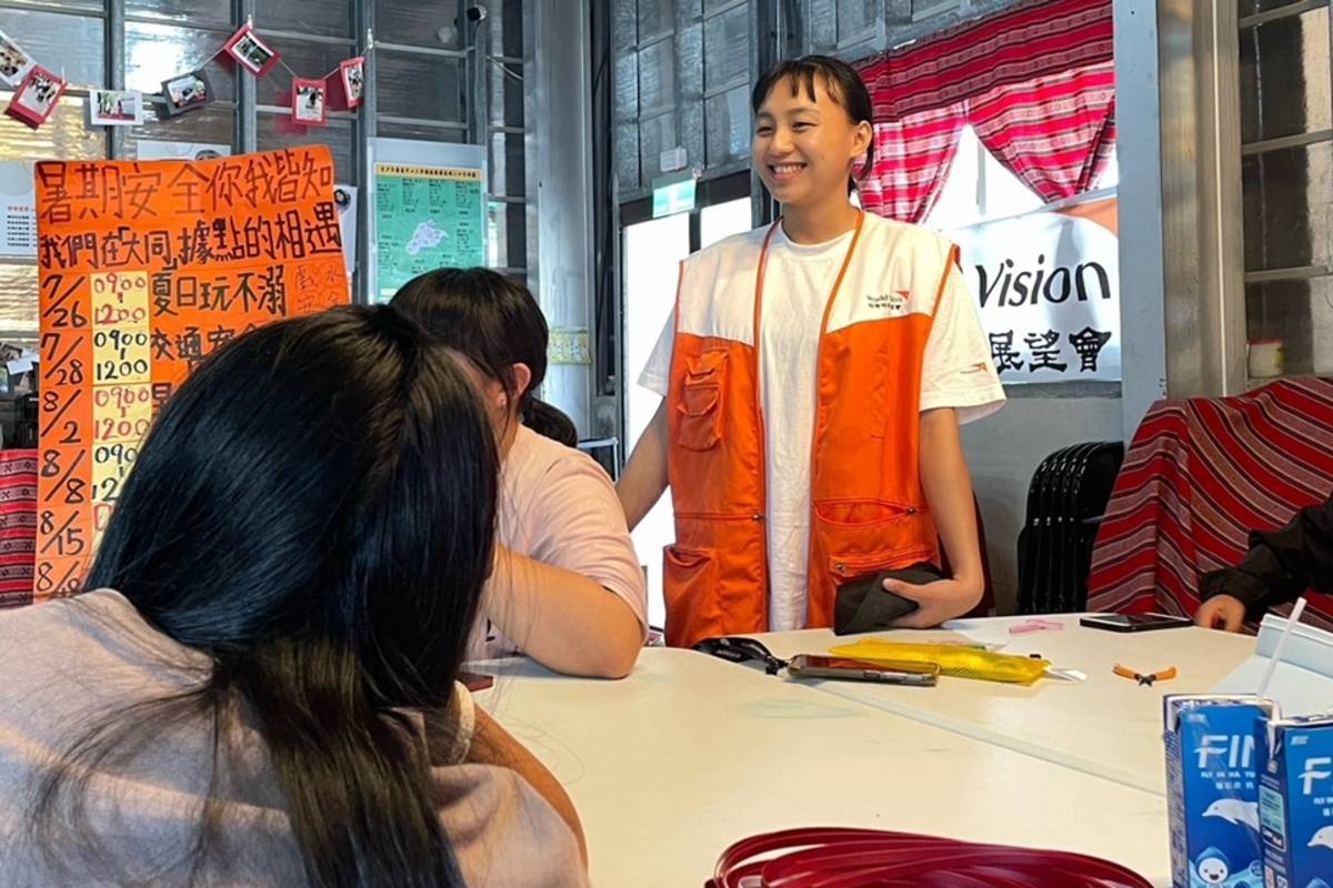 小潔在展望會實習宣導居家安全