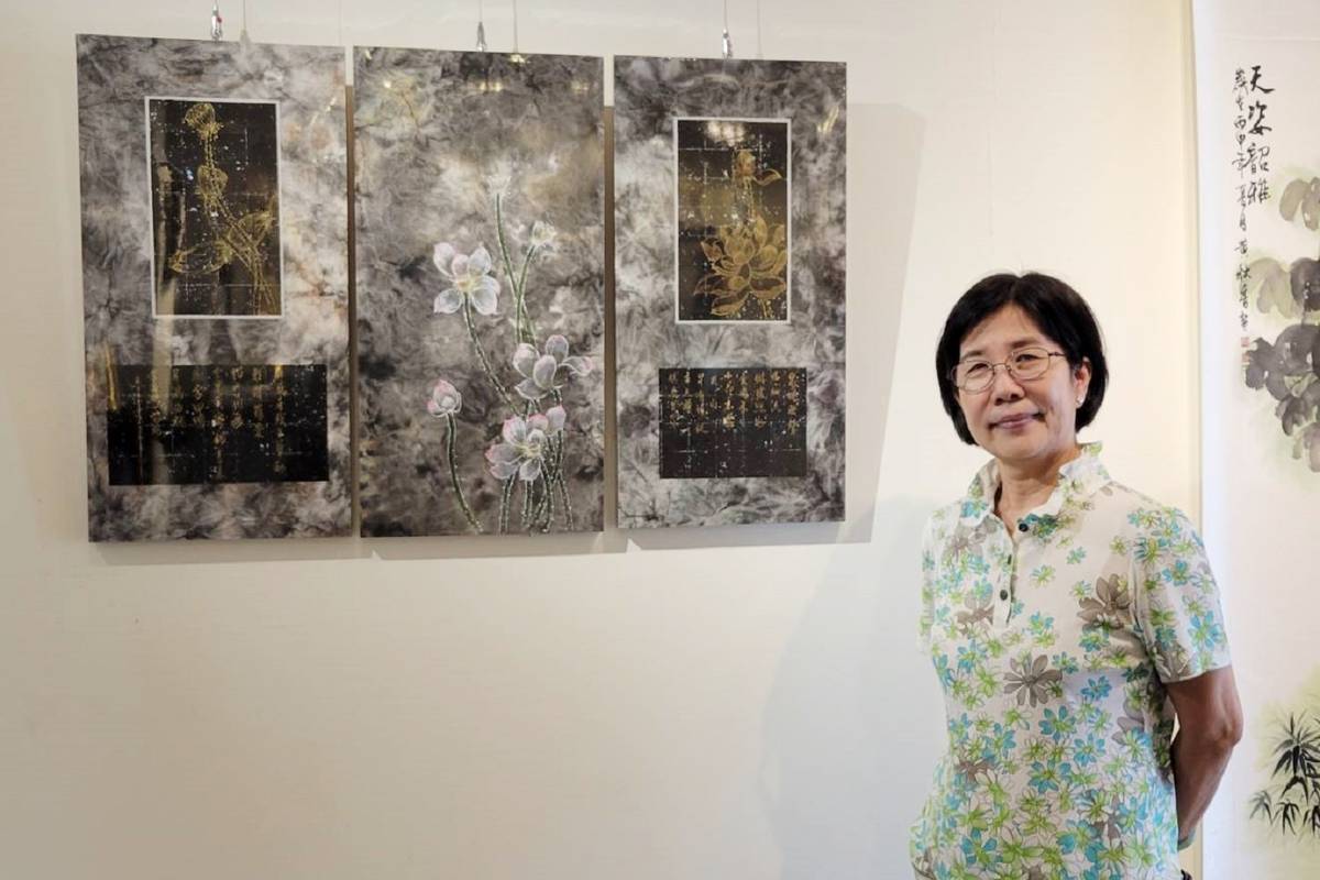 耕耘藝術領域25年的黃秋香，將首場個展獻給故鄉臺東。