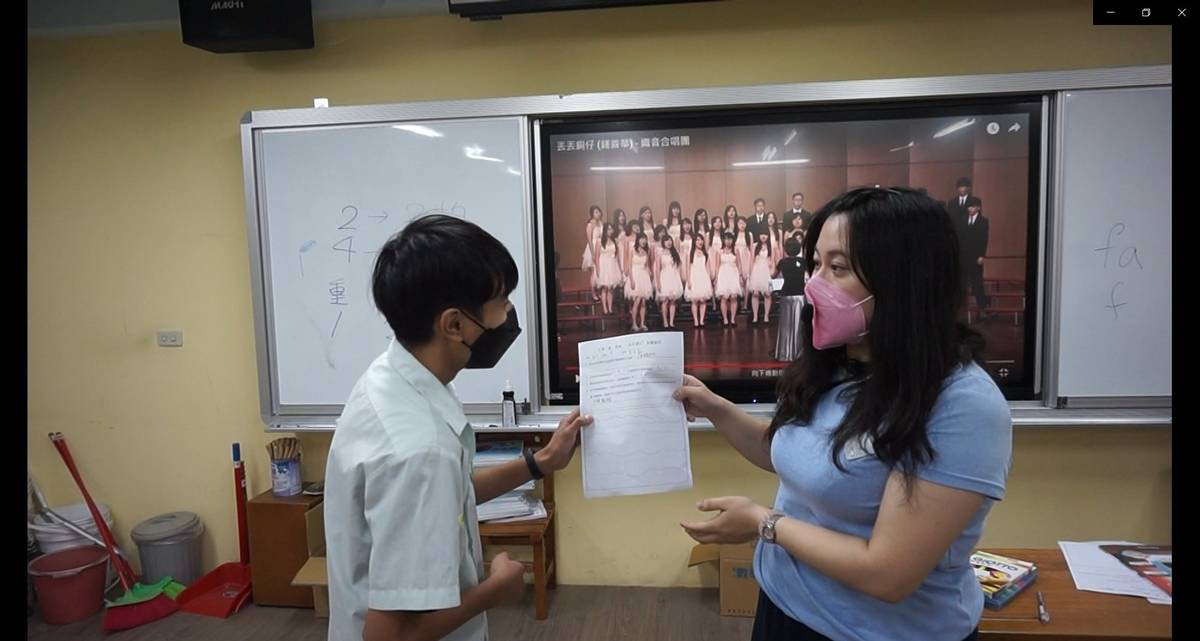 學生分享音畫創作理念