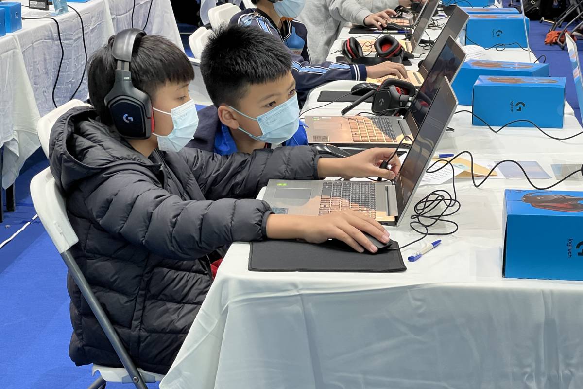 112年中小學生Scratch貓咪盃競賽考驗選手程式設計及創意思考等綜合資訊能力