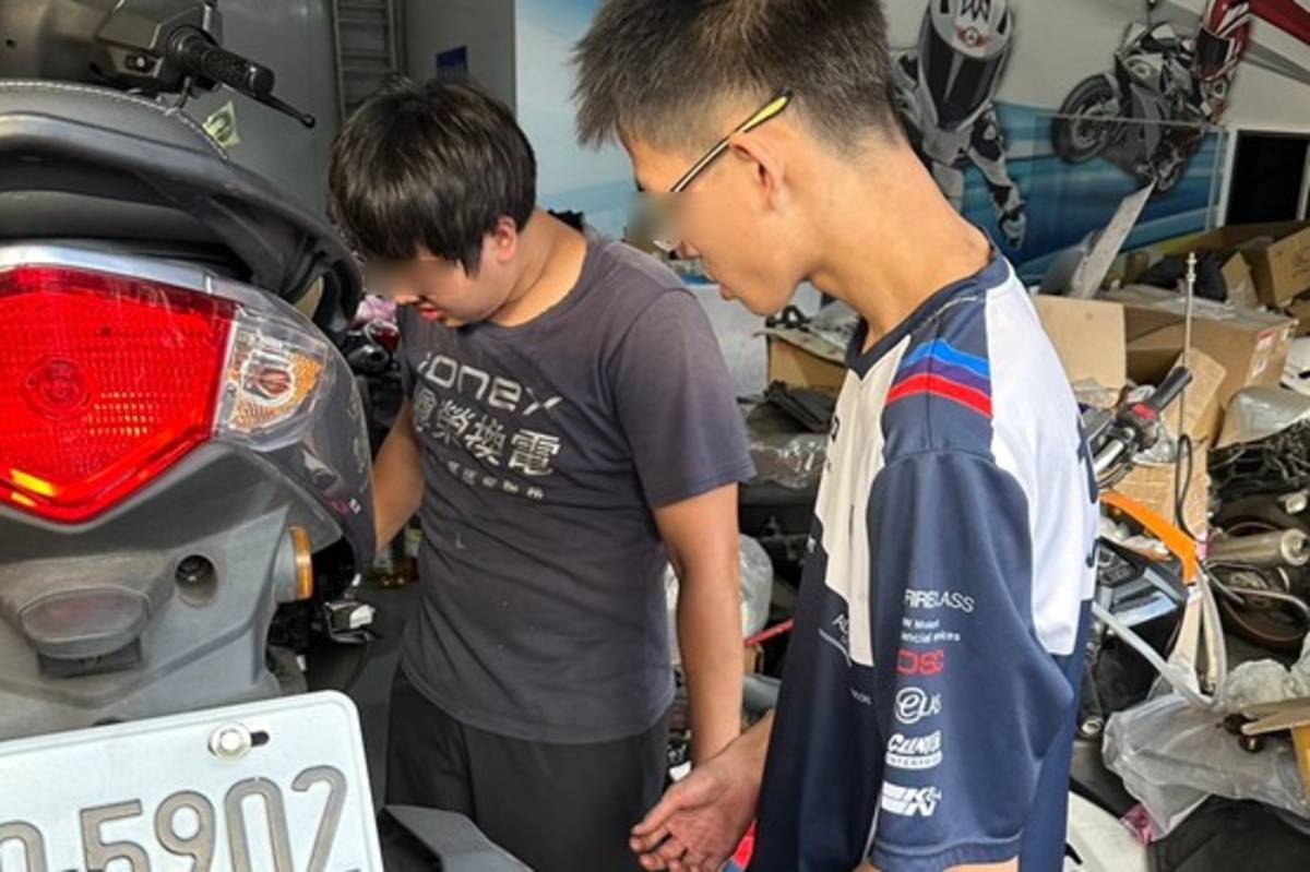身障生在職場學習機車實務檢修工作