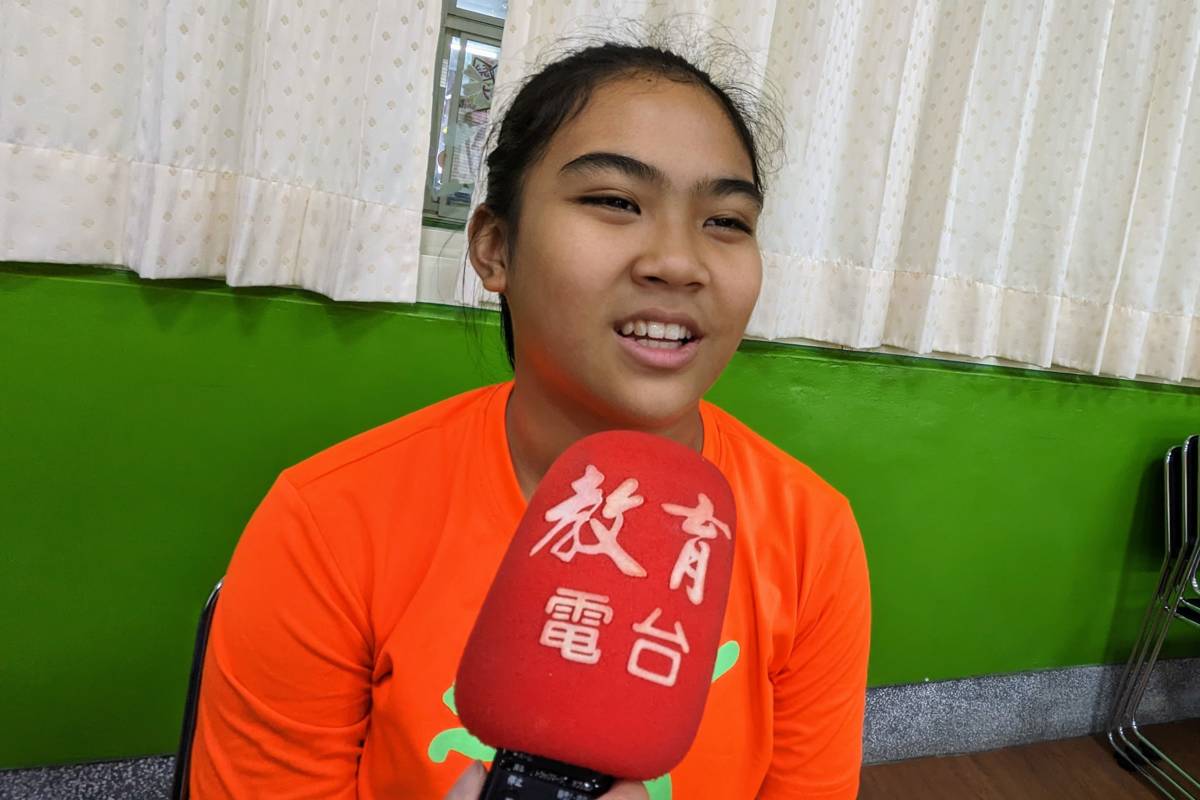 帕蒂亞從本次書展所分享的故事中，激勵自己追逐夢想的決心