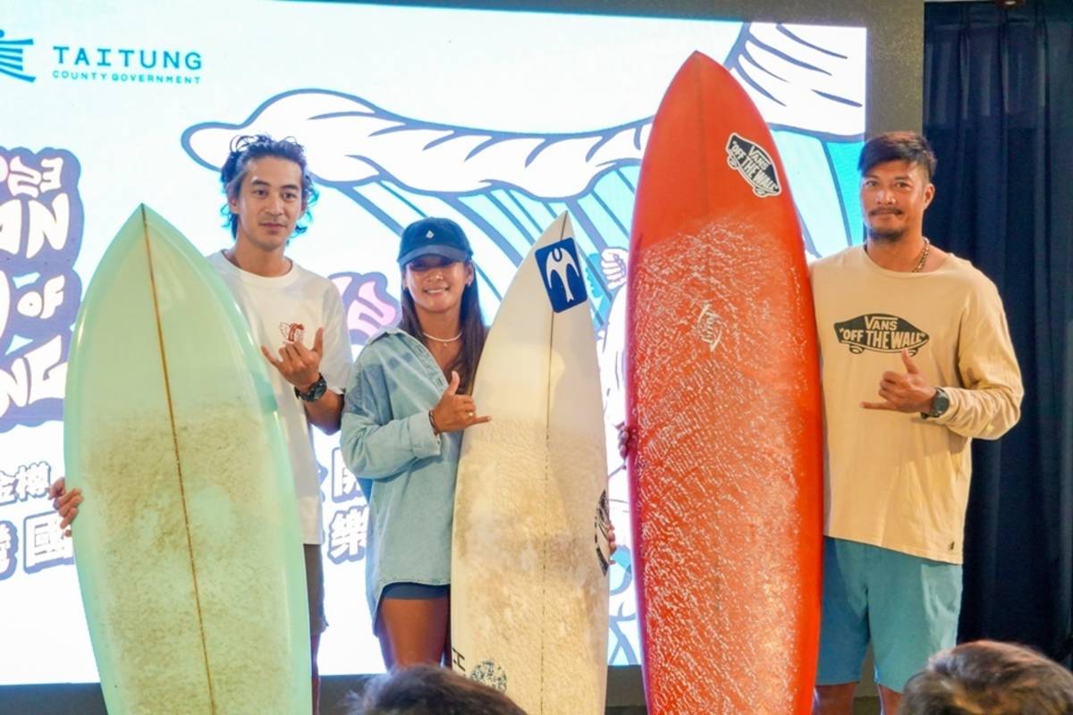 臺東在地衝浪選手公開分享臺東衝浪浪點與經驗。