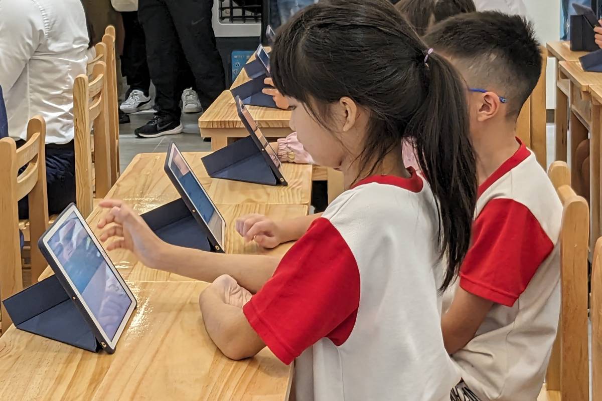 「AI學習小幫手」引導學生學習提問的方法並享受探究學習的過程