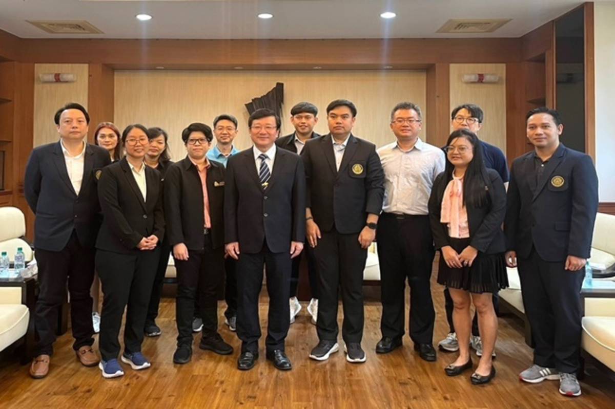 北曼谷國王科技大學（KMUTNB）科學、能源和環境學院拜訪虎尾科大（圖源：虎尾科大）