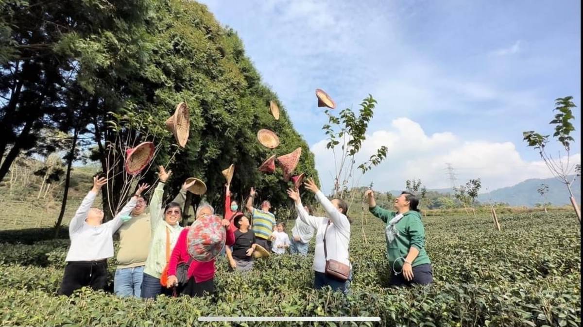 茶鄉輕旅行帶領民眾體會茶鄉之美(圖片來源：太極美地提供)