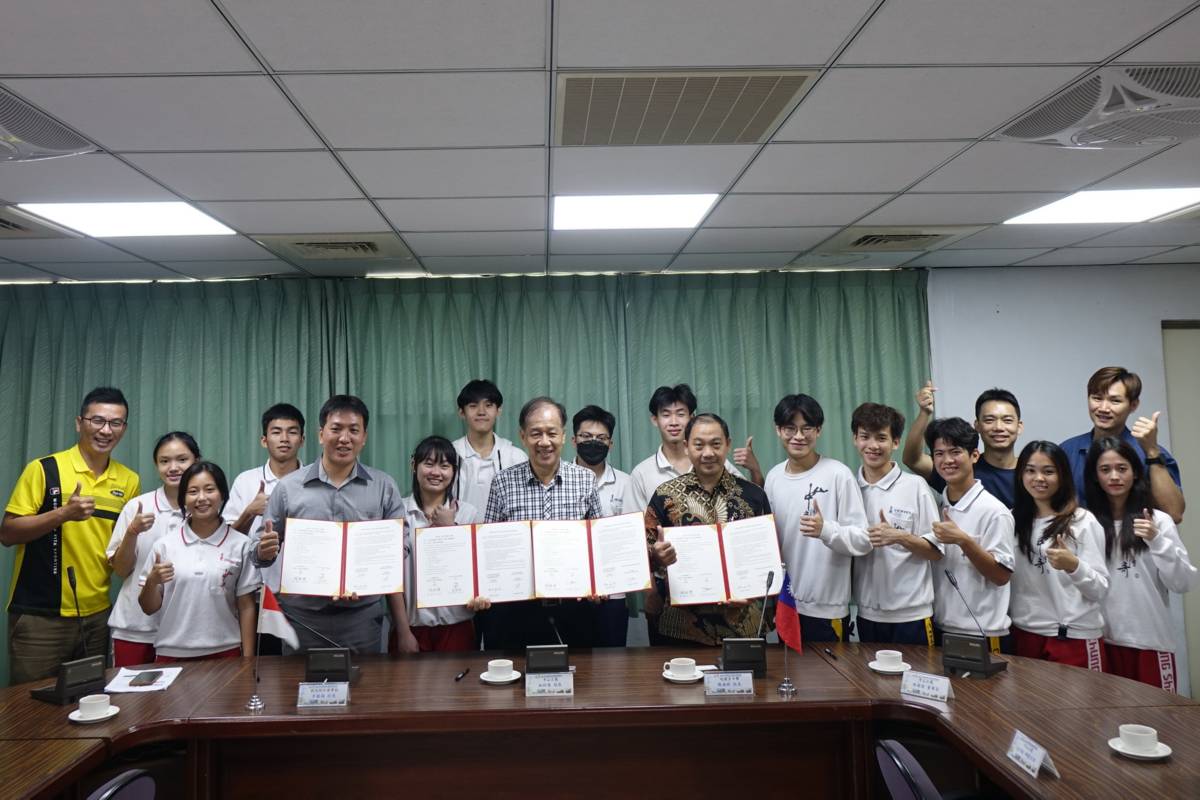 中山工商與印尼兩校簽署MOU 共同培育人才