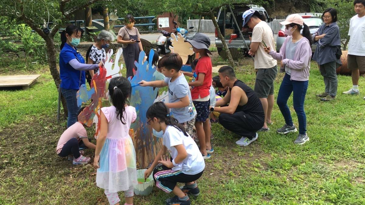 食農教育也可融入藝術活動(圖片來源：林建安提供)