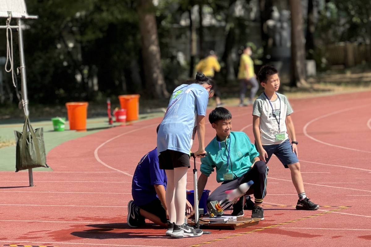 學生發揮想像力及創意，將生活經驗與課程結合，增進對科學的興趣
