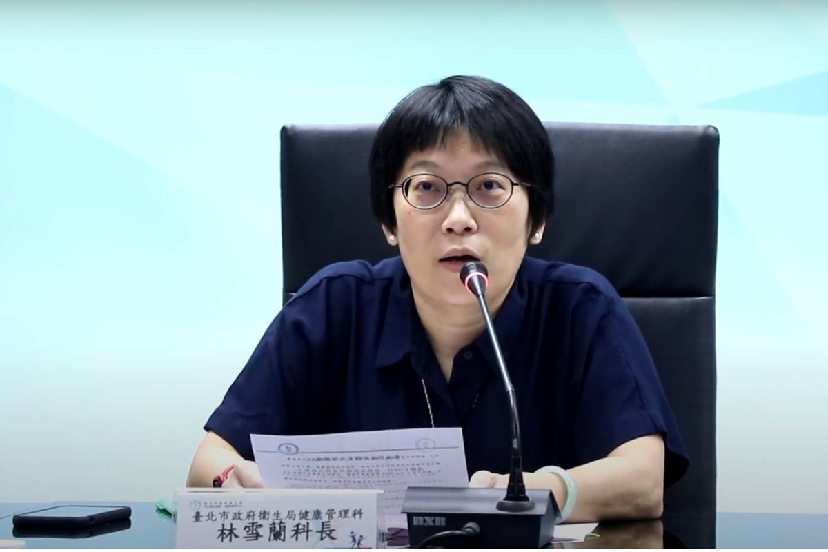 臺北市衛生局健康管理科科長林雪蘭表示，吸菸是造成COPD的高風險因素