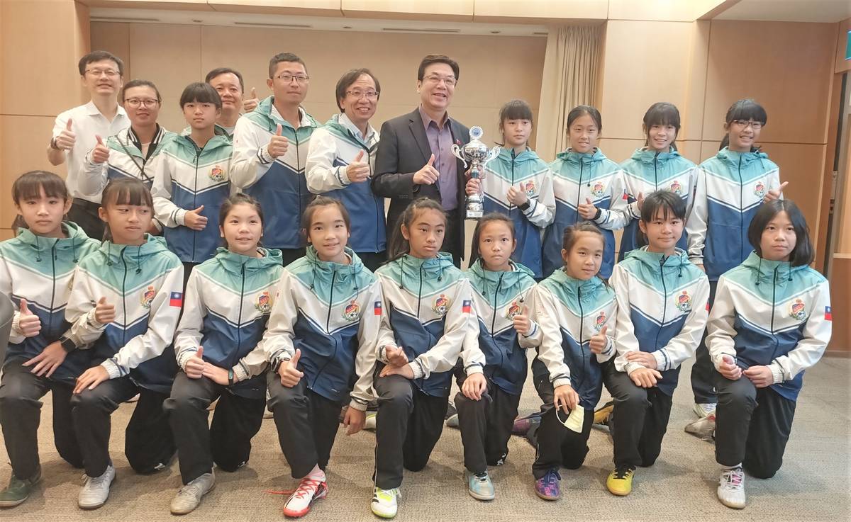 自強國小-2023芬蘭赫爾辛基盃國際足球分齡賽G12女子組冠軍