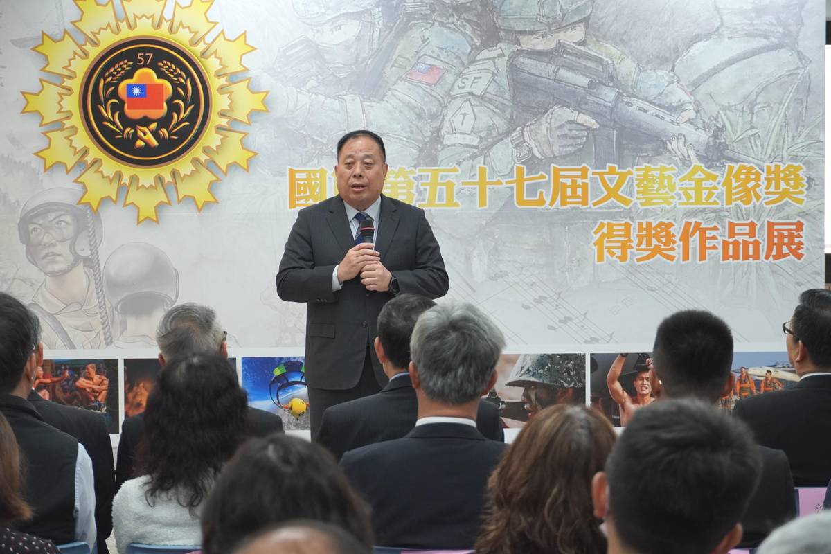 國防部徐衍璞副部長致詞 (考選部提供)