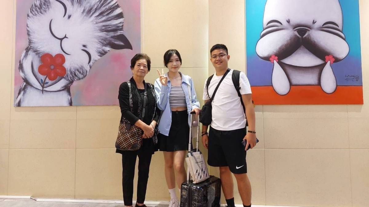 玉杏校長的婆婆與家中寶貝