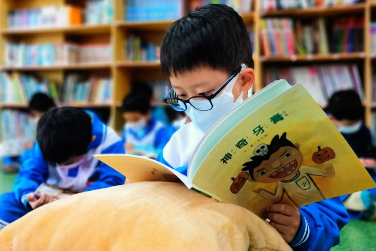 彰化縣明禮國小推動身教式持續安靜閱讀已邁入第五年