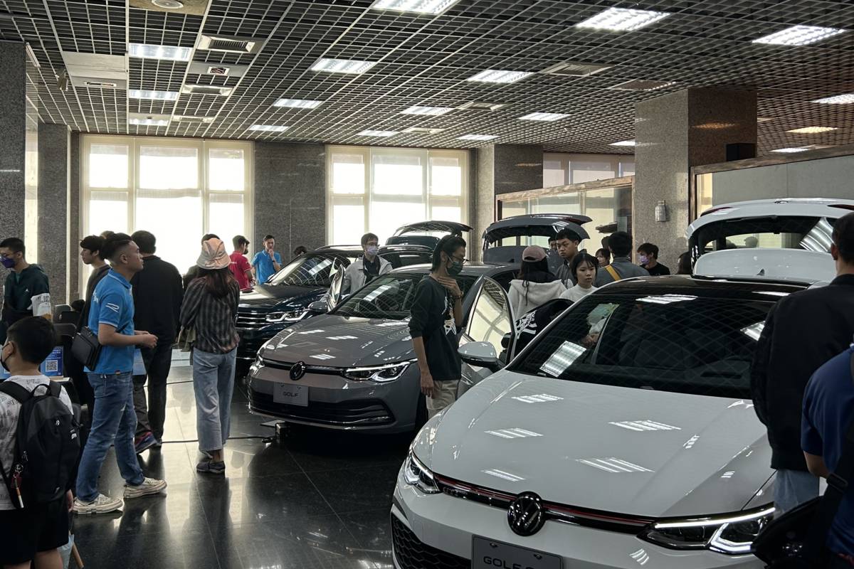 南臺科技大學第34屆汽機車大展」之情形。 