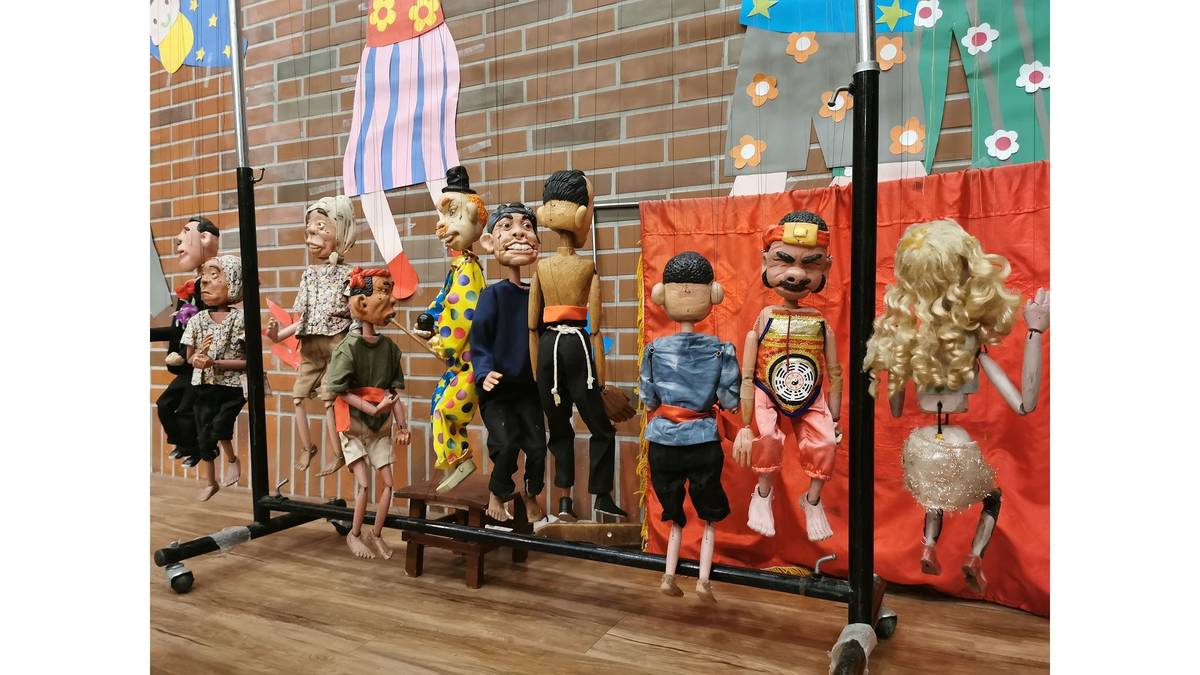 六腳鄉｢笑瞇瞇懸絲偶劇團」無獨有偶 -  廟口風情