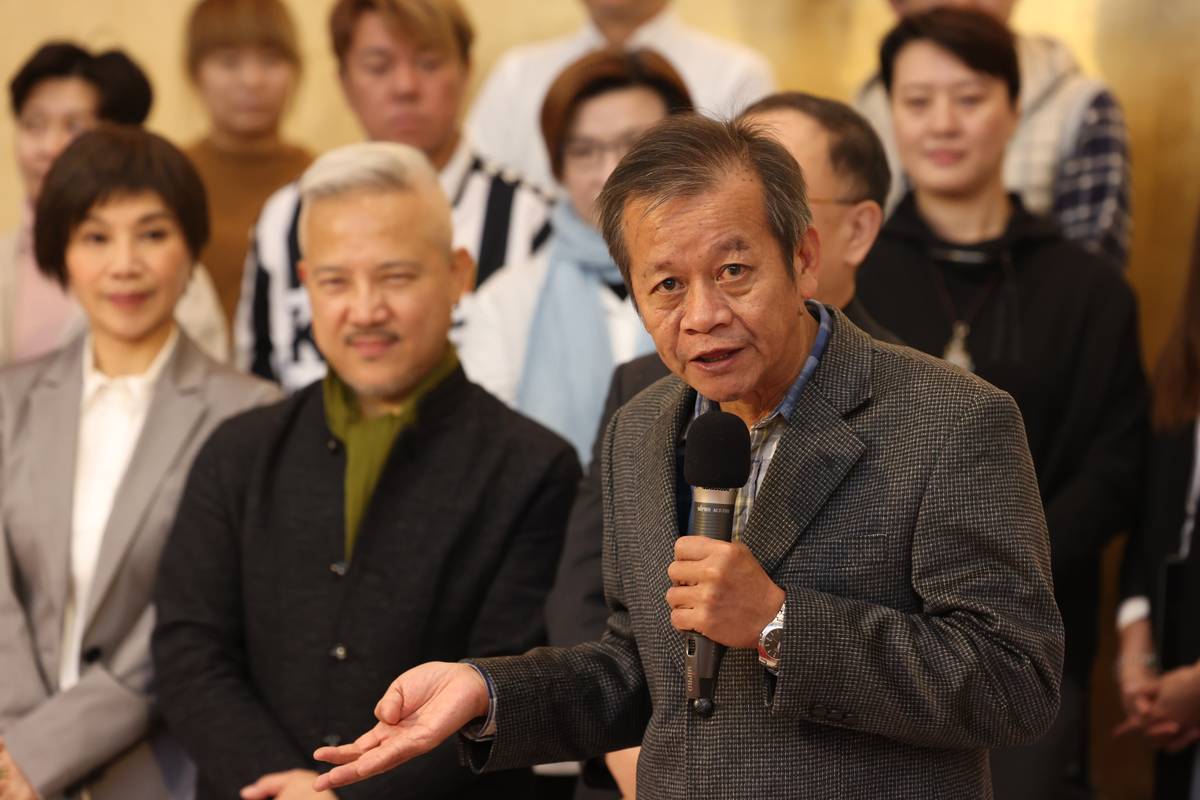 《1624》總顧問林茂賢表示，這齣戲希望用臺灣的歌仔戲來演臺灣的故事