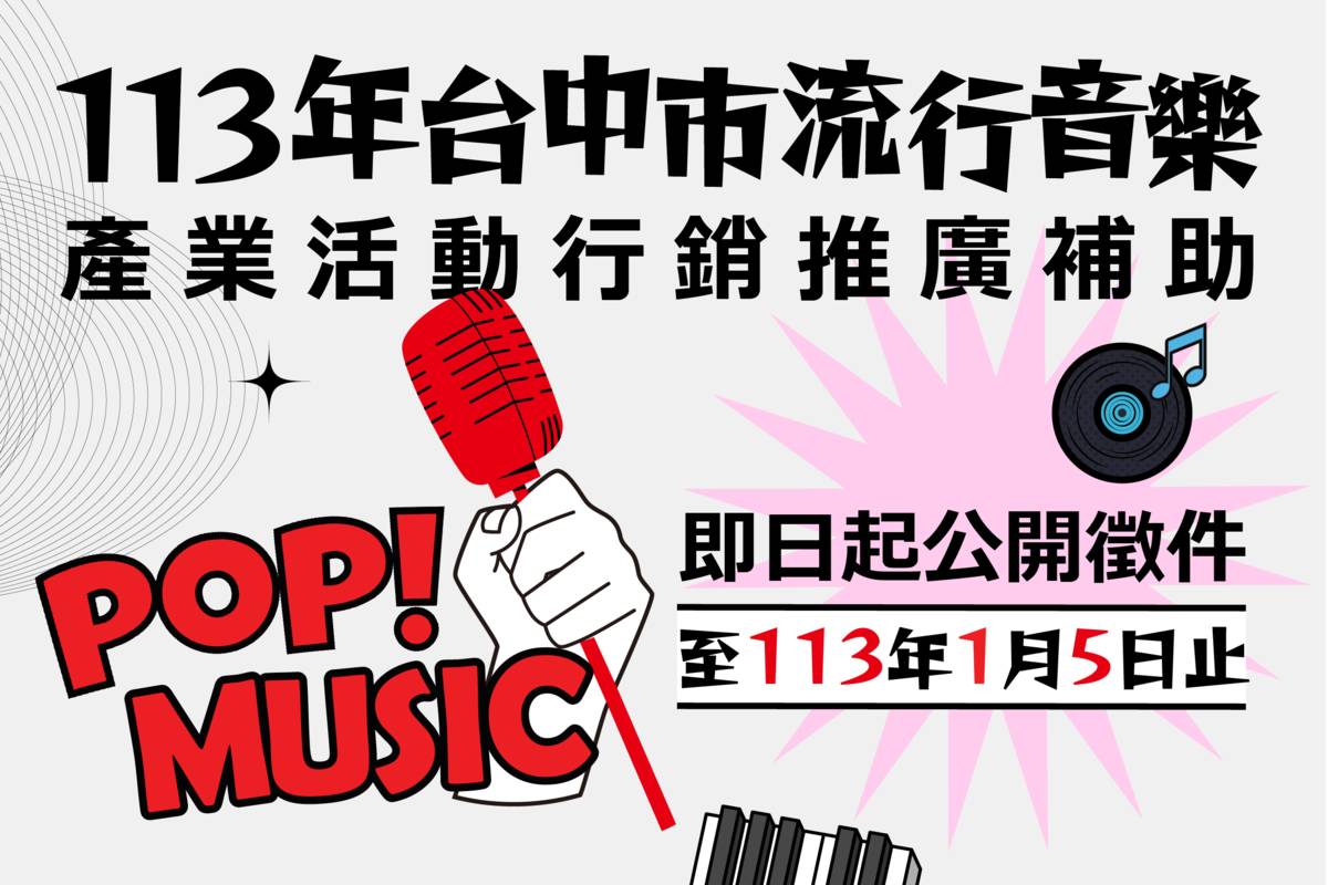 113年流行音樂補助圖卡