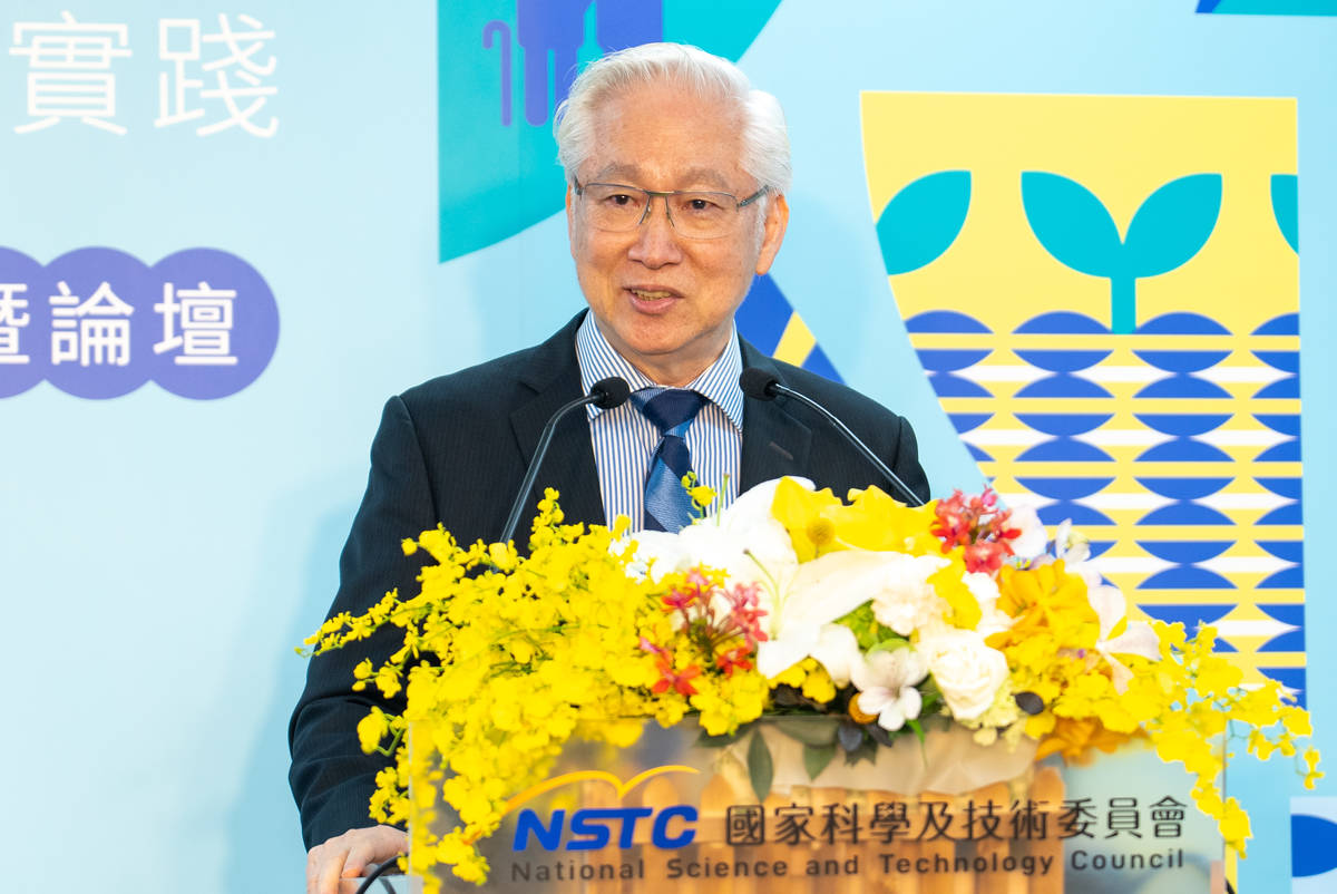 國科會主委吳政忠致詞 (國科會提供)