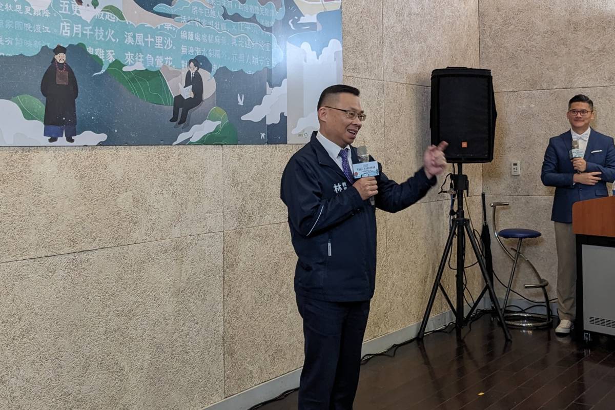 教育部次長林明裕鼓勵參賽者未來成為本土語言的推廣者