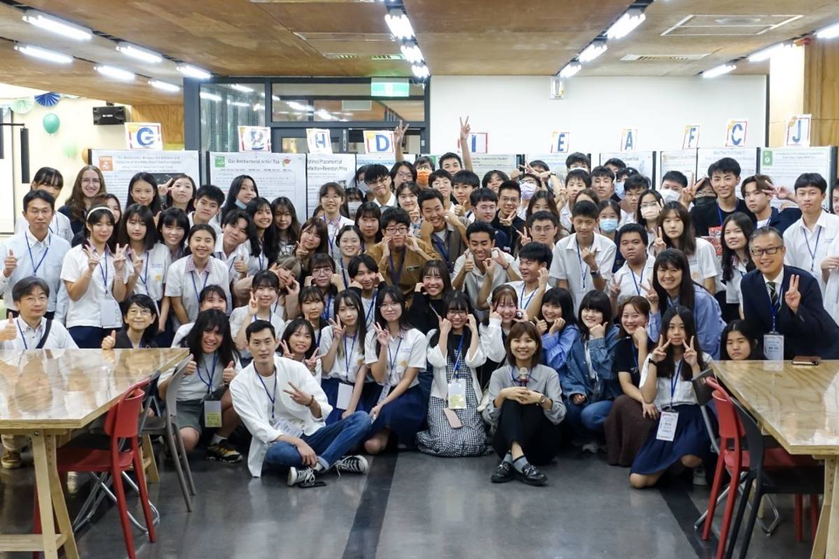 臺日兩校學生交流互動